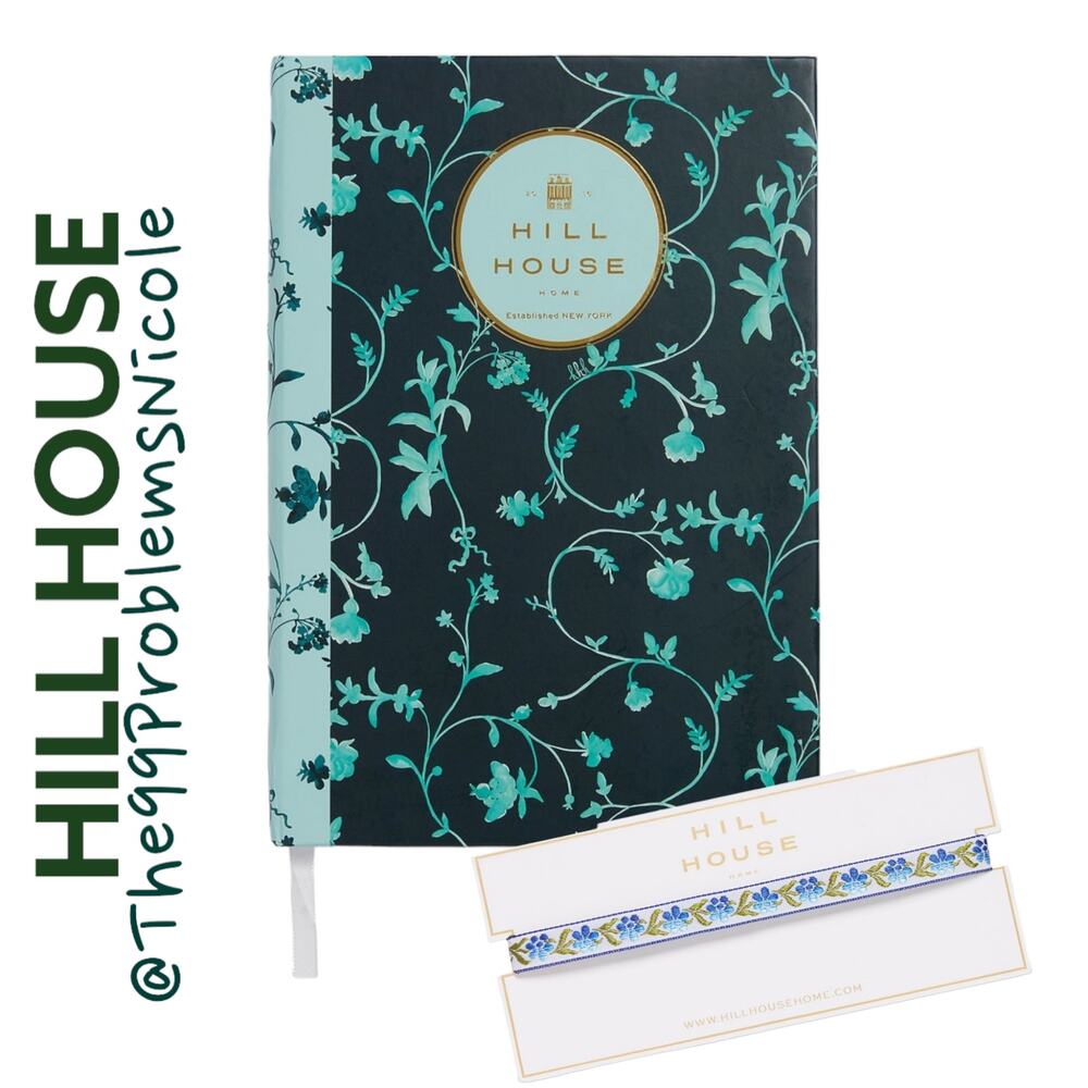 Hill House Ribbon Choker Necklace and Notebook Gift Set